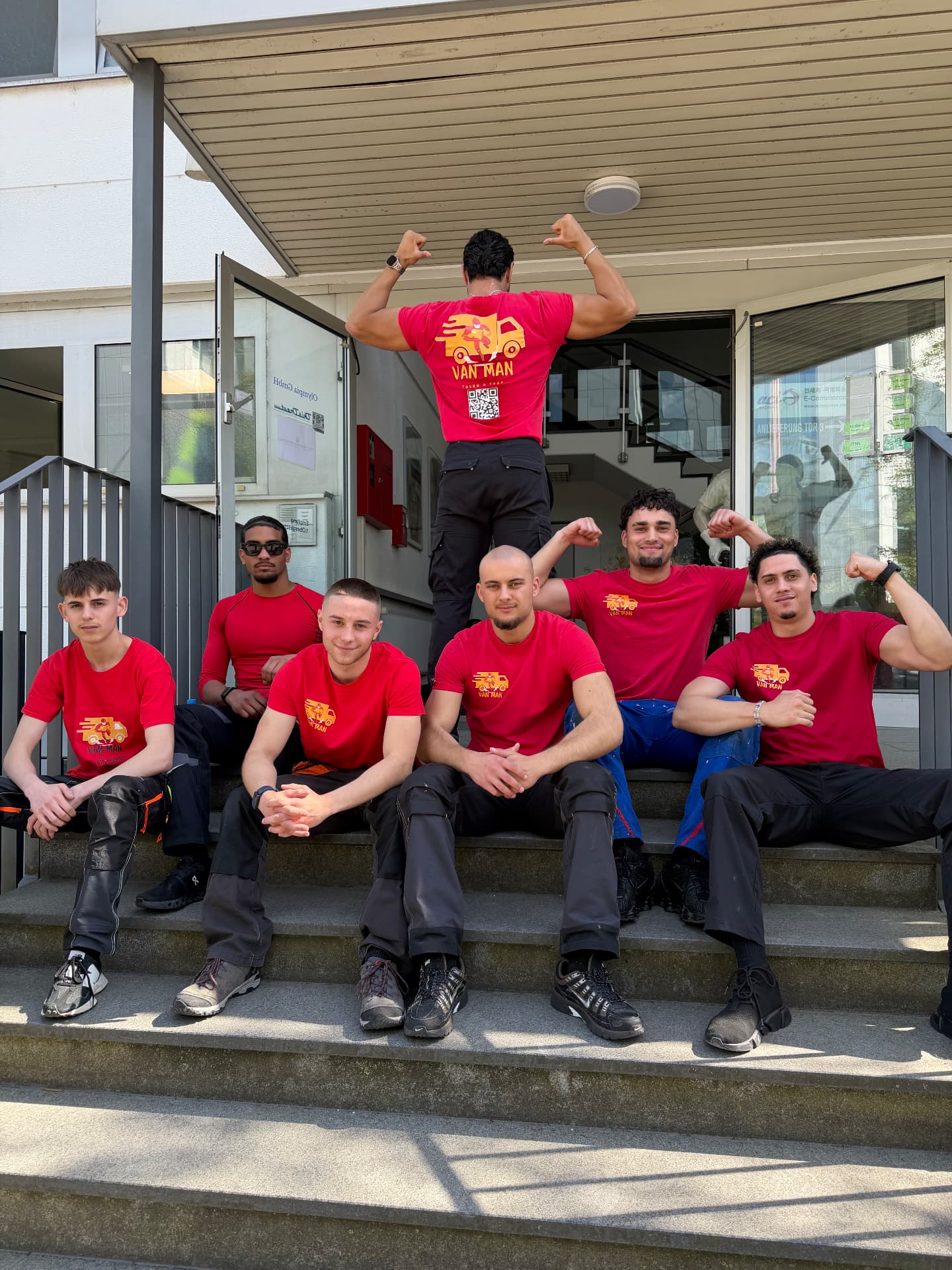 Das VANMAN Team im Einsatz in Frankfurt