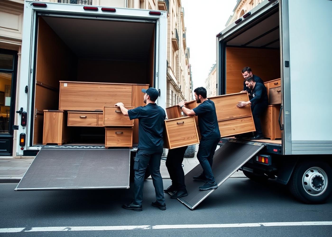 VANMAN Umzugsteam in Aktion